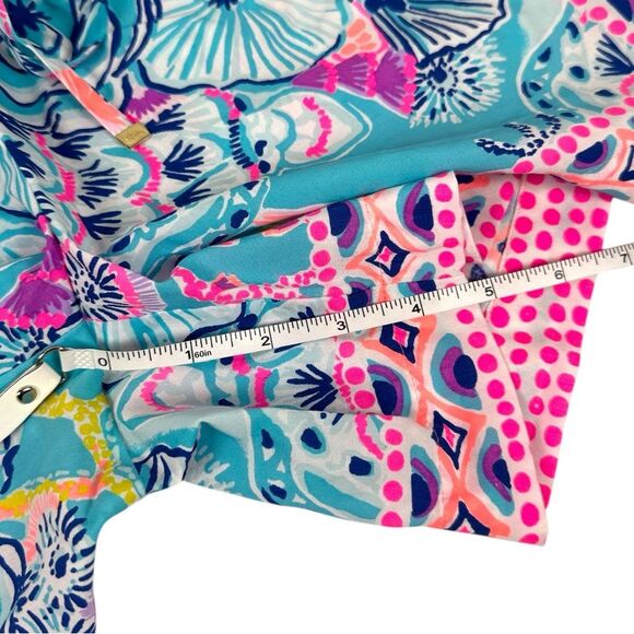 Lilly Pulitzer Katia Shorts Once Upon A Tide Coastal Print 5” Shorts Size XS - Picture 8 of 8
